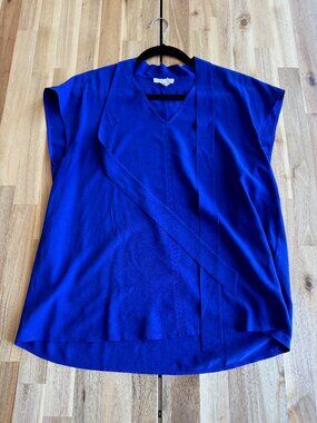 Eileen Fisher Spun Silk Tunic Top M